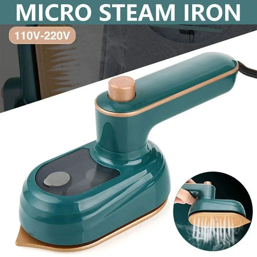 Handheld Portable Mini Steam Iron Fast Heat-up Garment Steamer with Strong Steam Output Lightweight Compact Clothing Ironing Mac